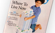 Buildings for magazine cover