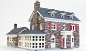 Your house in LEGO bricks