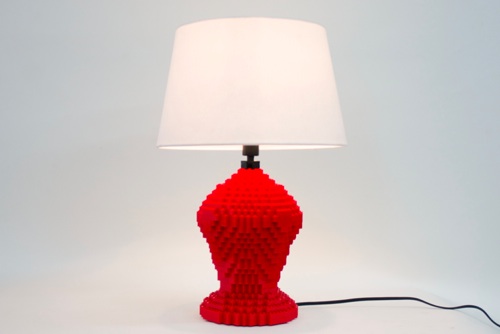 lego brick lamp