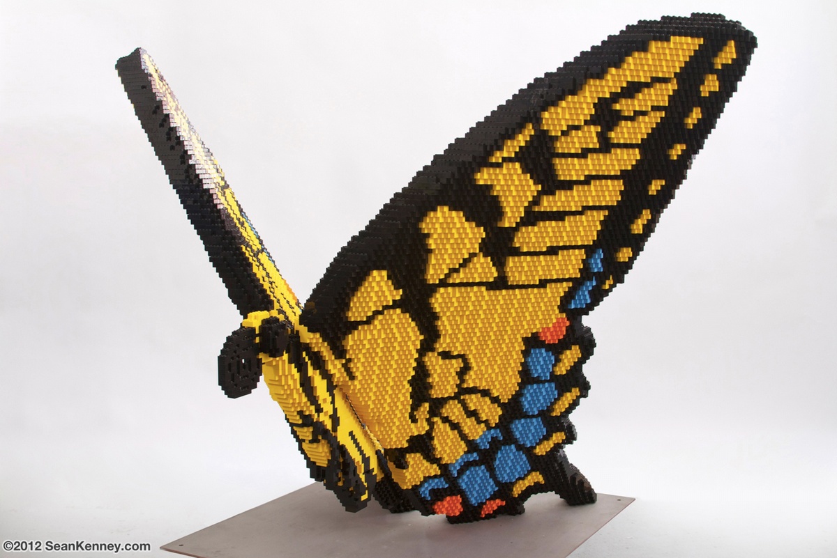 Greatest LEGO artist - Tiger swallowtail butterfly
