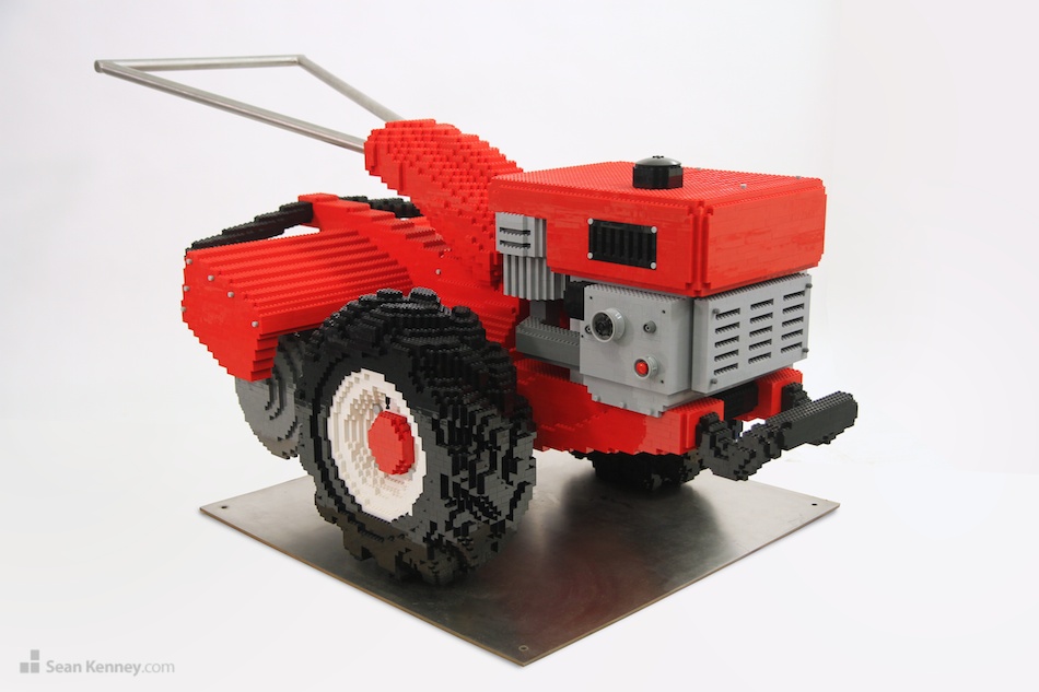Greatest LEGO artist - Roto-tiller
