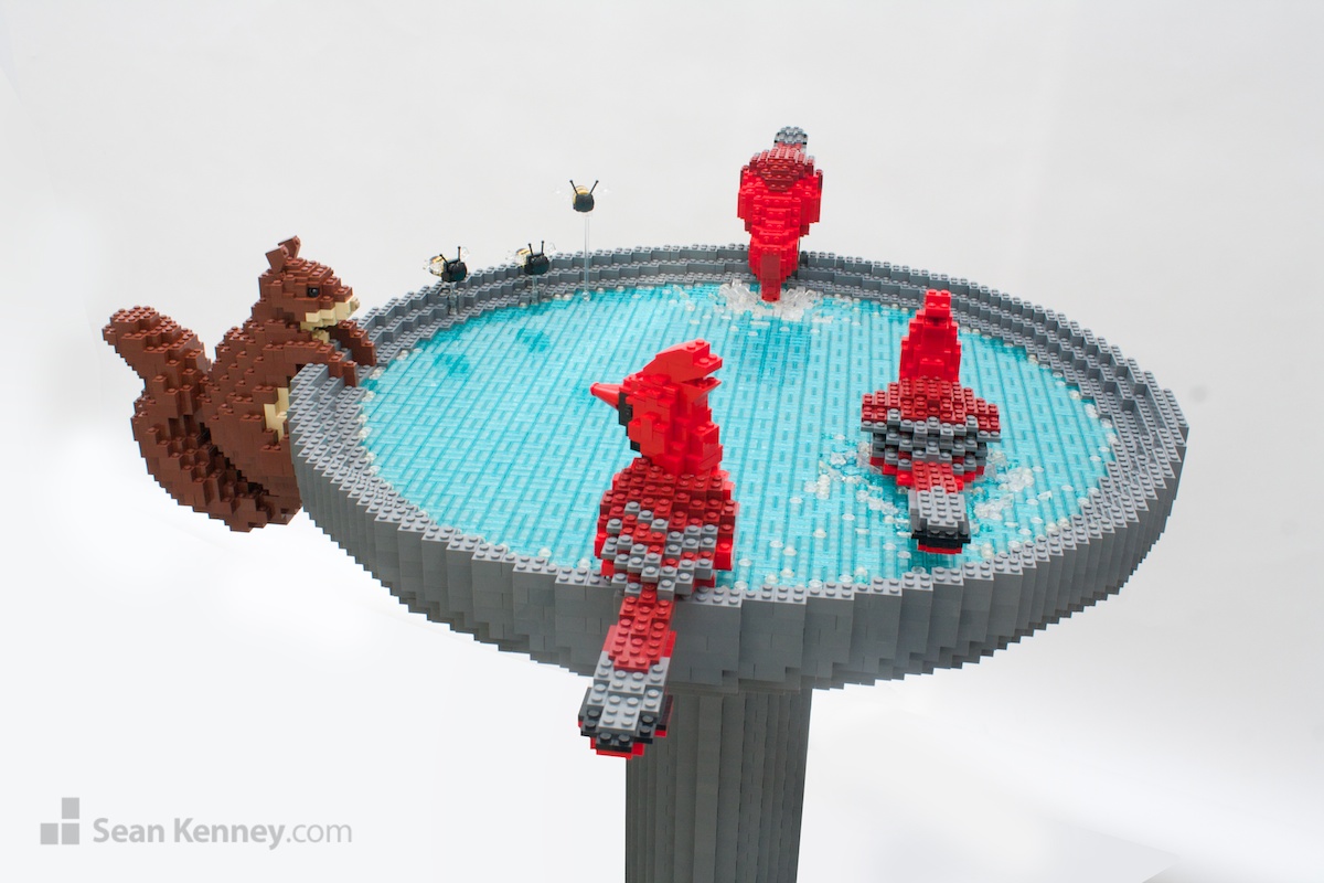 LEGO master builder - Birdbath