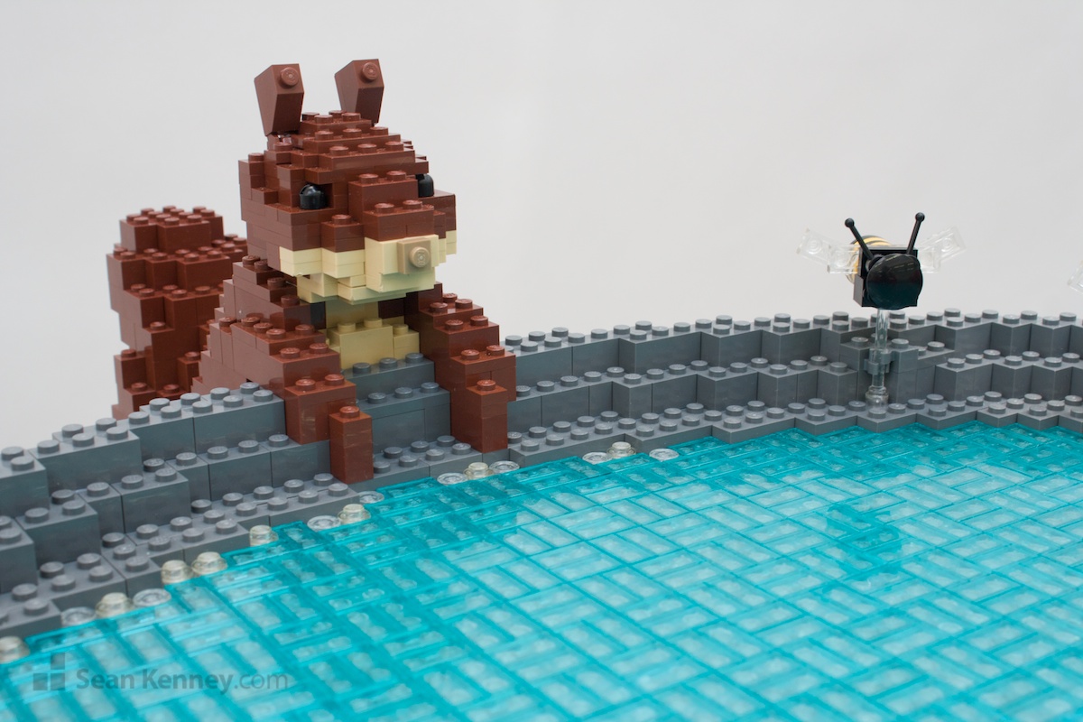 Best LEGO builder - Birdbath
