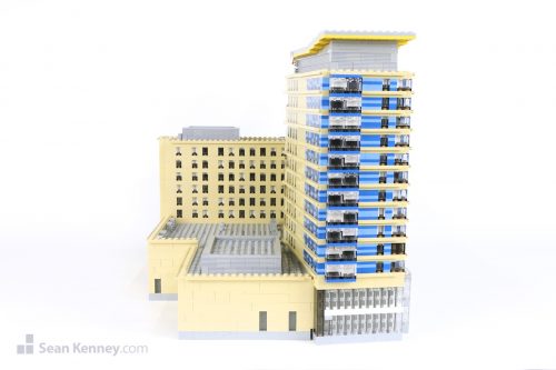 Sean Kenney's art with LEGO bricks - Boston Marriott