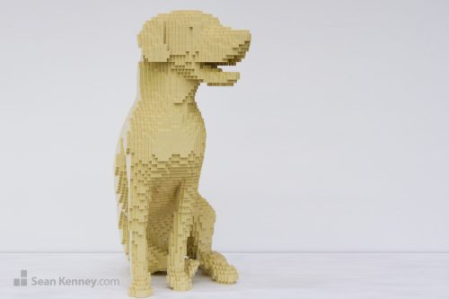 Best LEGO builder - Monochrome dog