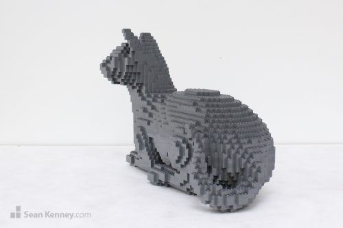 Best LEGO builder - Monochrome cat