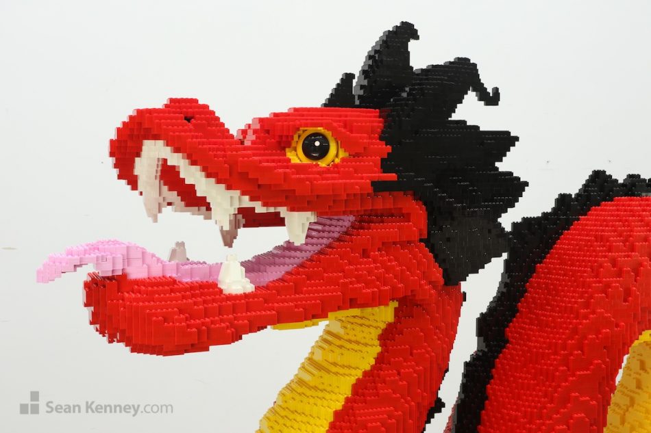 Art of LEGO bricks - Dragon