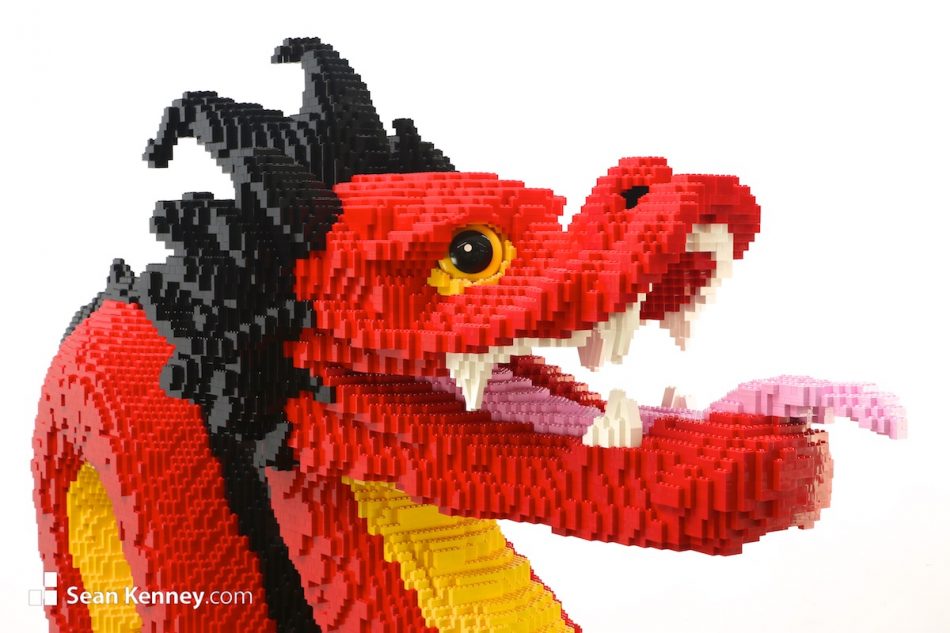 LEGO exhibit - Dragon