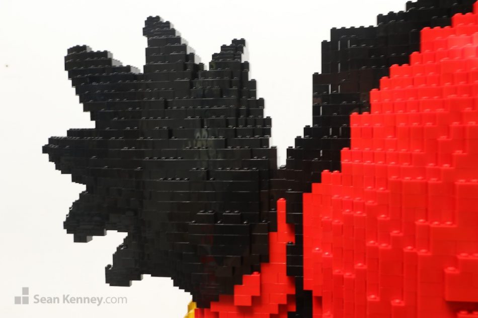 LEGOs exhibit - Dragon