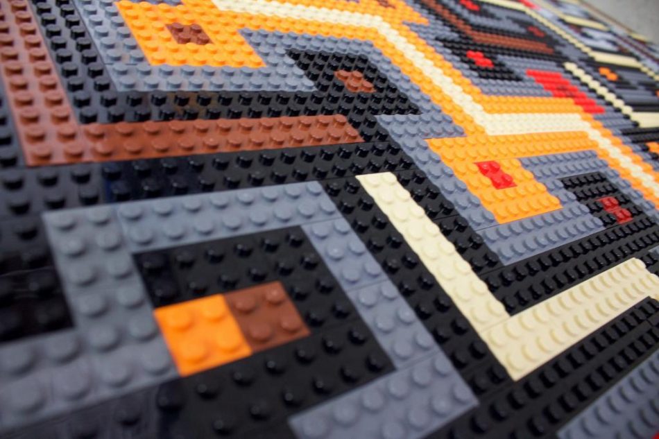 Sean Kenney's art with LEGO bricks - Boise Art Museum
