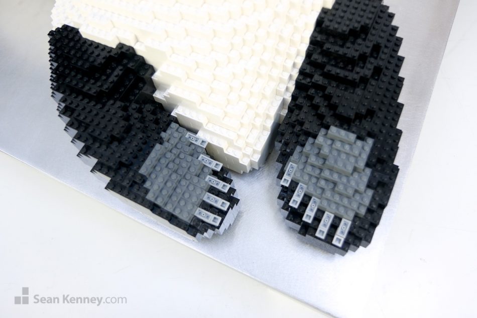 Greatest LEGO artist - Baby pandas playing