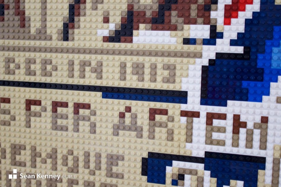 Art with LEGO bricks - The seal of the American College of Surgeons