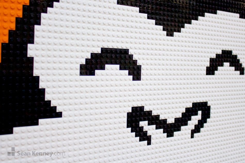 Art of LEGO bricks - Mighty Ape logo (2017)