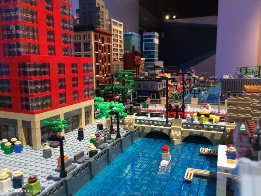 Sean Kenney's art with LEGO bricks - Growing Ideas