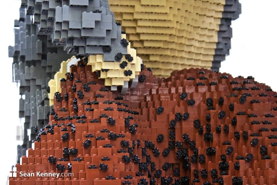 LEGO exhibit - Chinese Pangolin