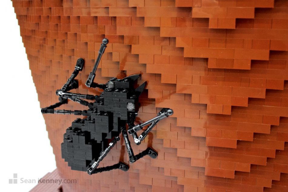 Sean Kenney's art with LEGO bricks - Venus Fly Trap