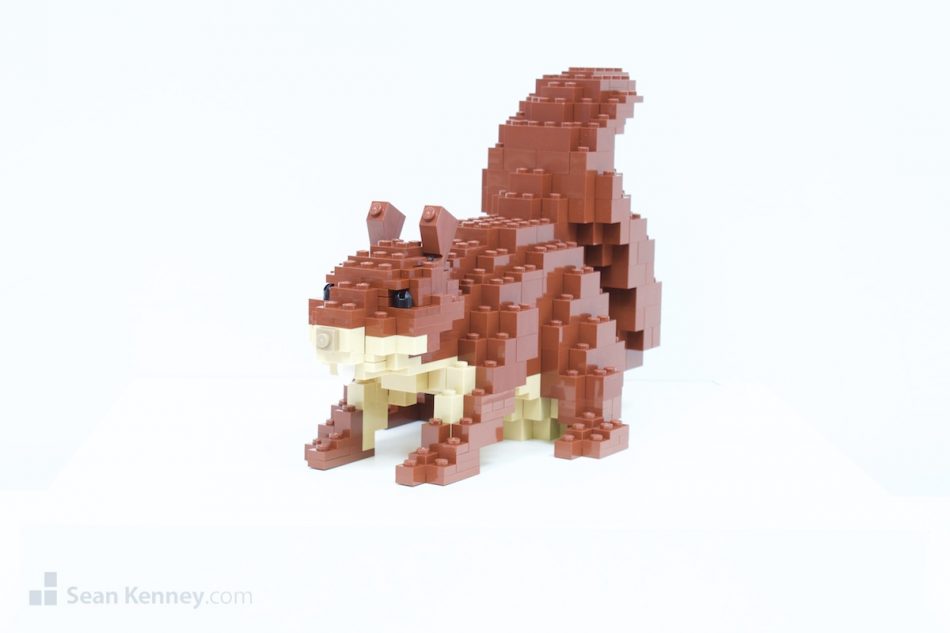 Art of LEGO bricks - Squirrels