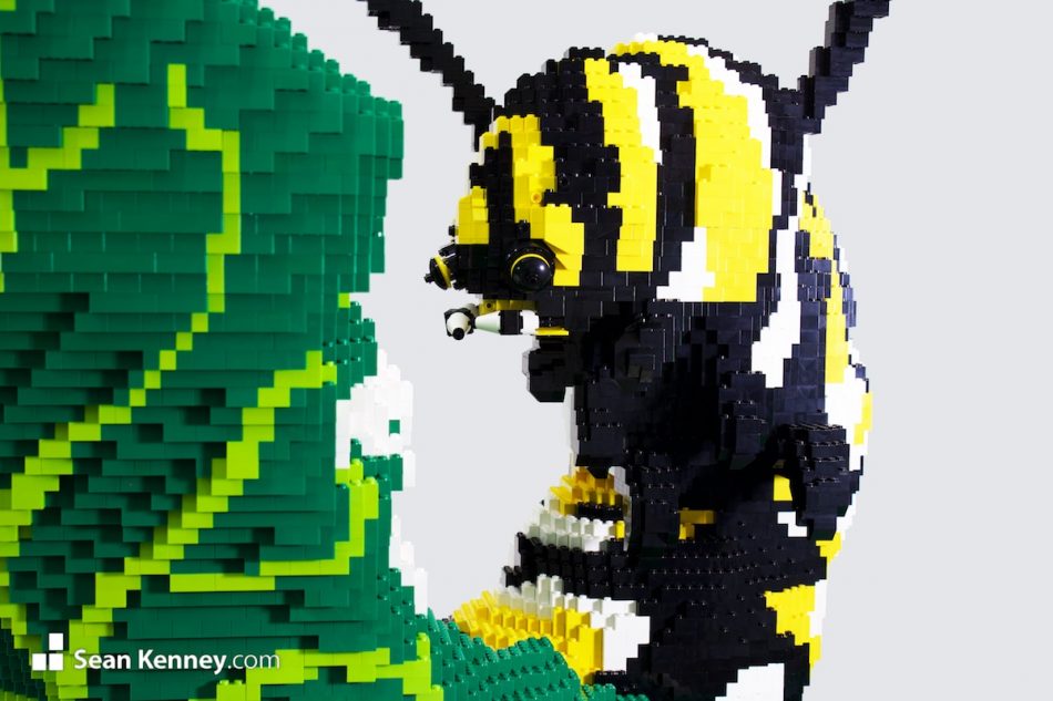 Art of LEGO bricks - Caterpillar
