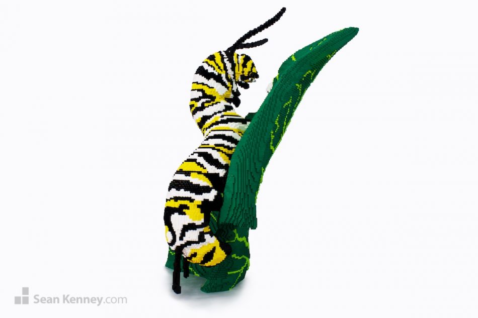 LEGOs exhibit - Caterpillar