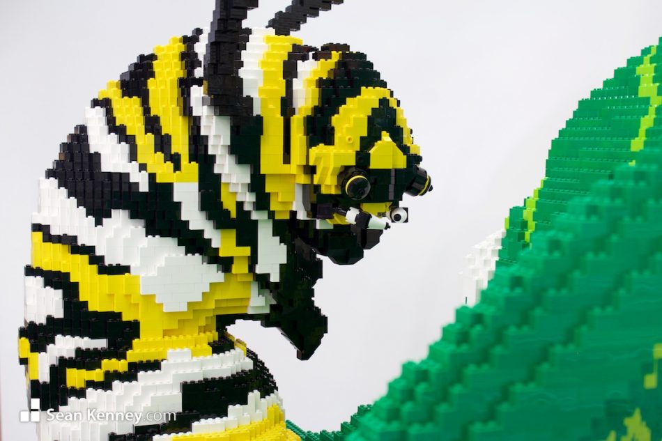 LEGO exhibit - Caterpillar