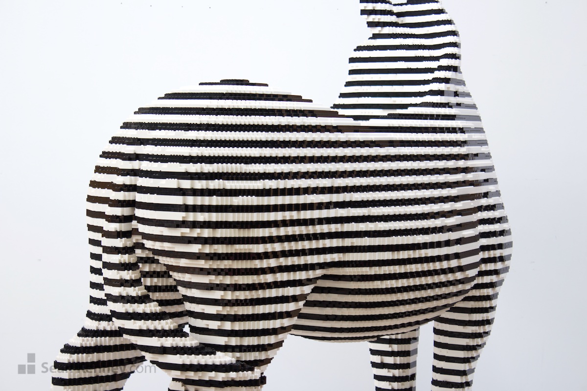 LEGO model - Fancy Zebra