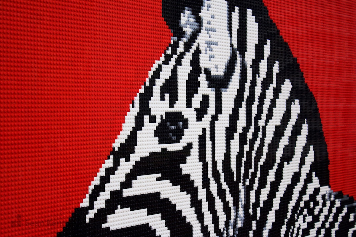 LEGO model - Zebra