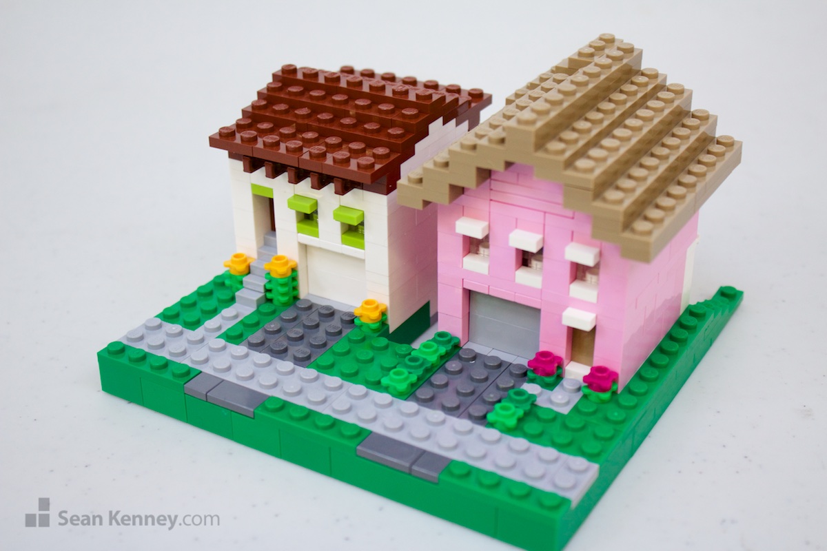 Best LEGO builder - Fancy waterfront homes