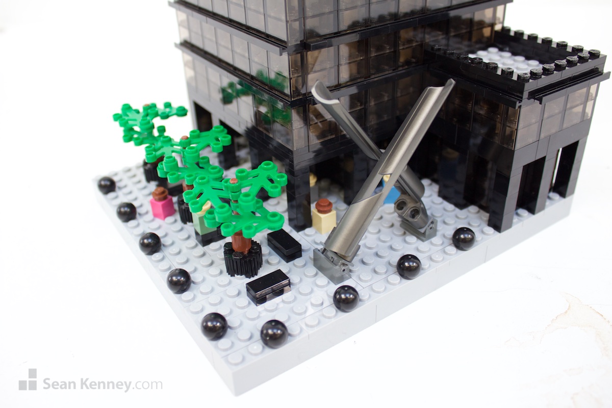 LEGO art - Midtown city office block