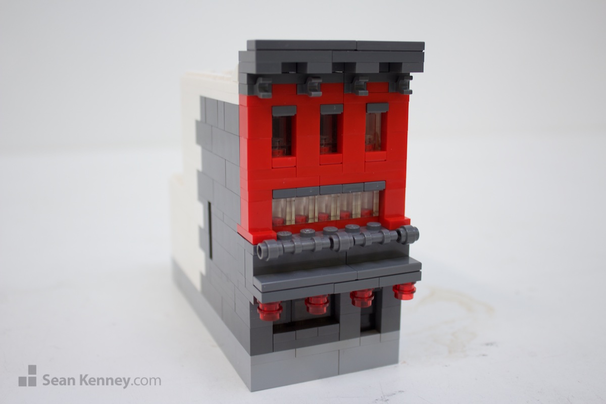 Famous LEGO builder - Midtown city office block