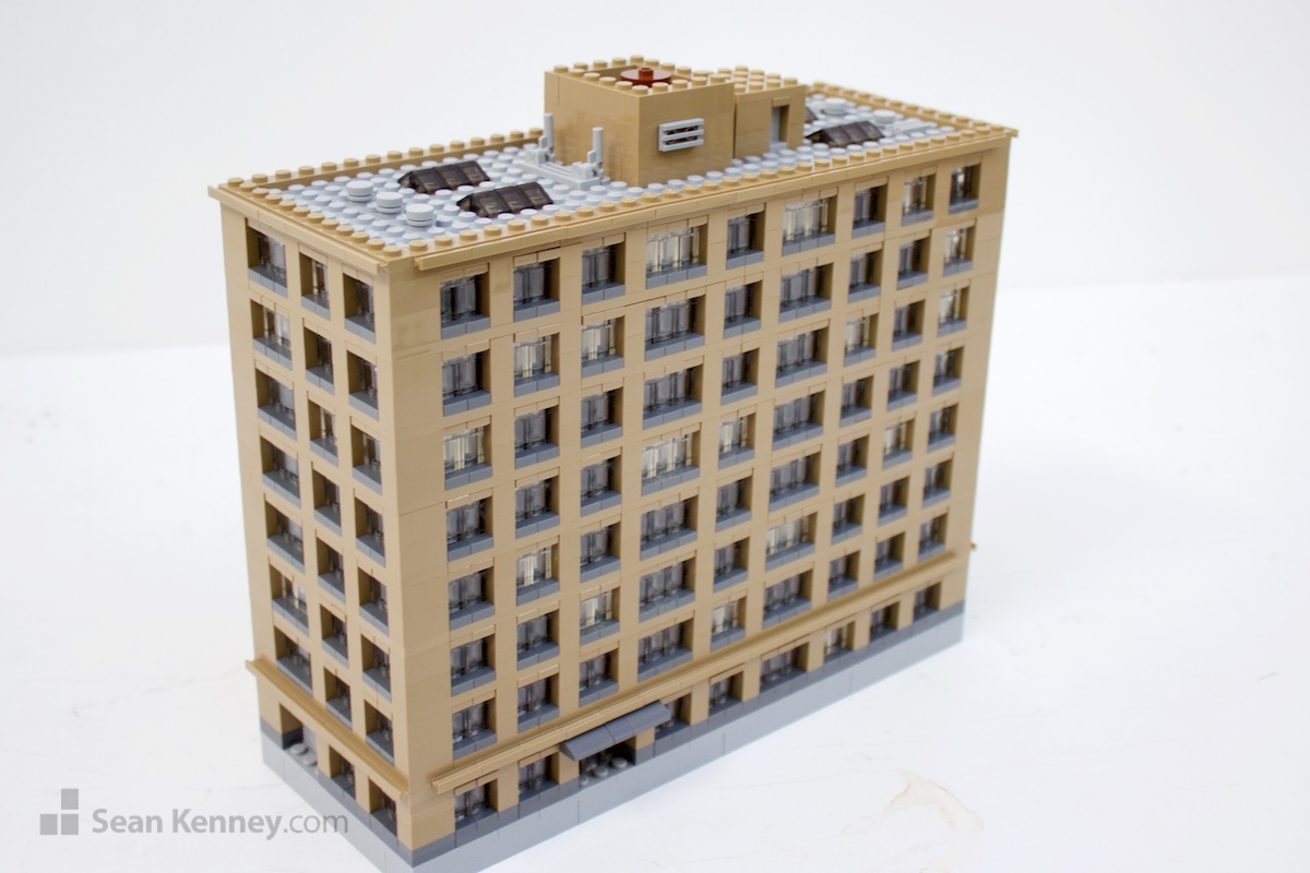 Greatest LEGO artist - Ugly apartment building