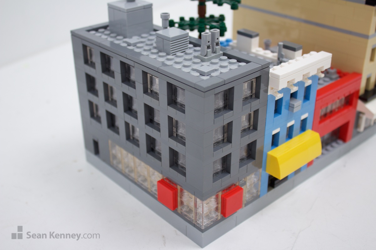 Art with LEGO bricks - Not quite Building on Bond