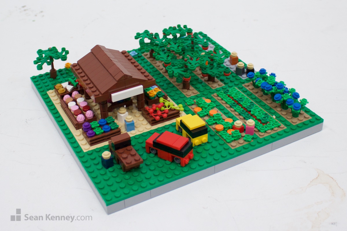 LEGOs exhibit - Farmer’s market