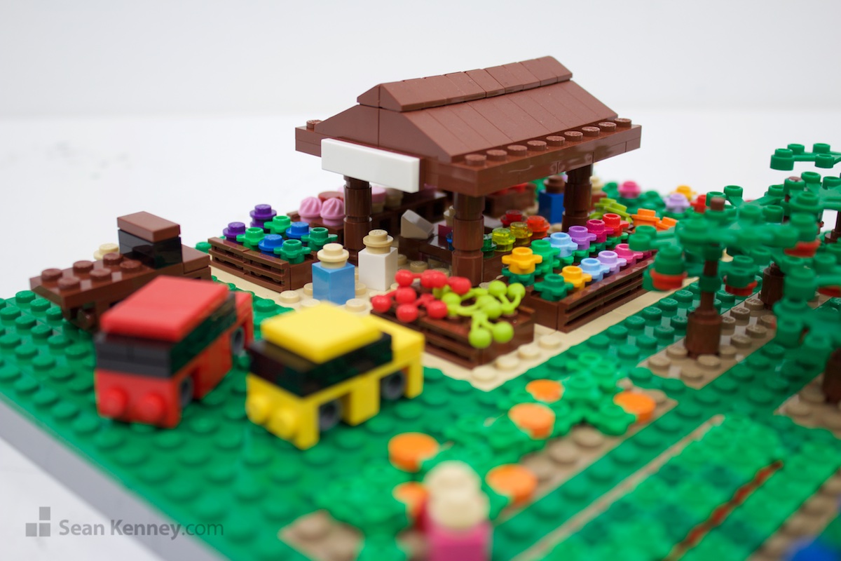 Art of the LEGO - Farmer’s market