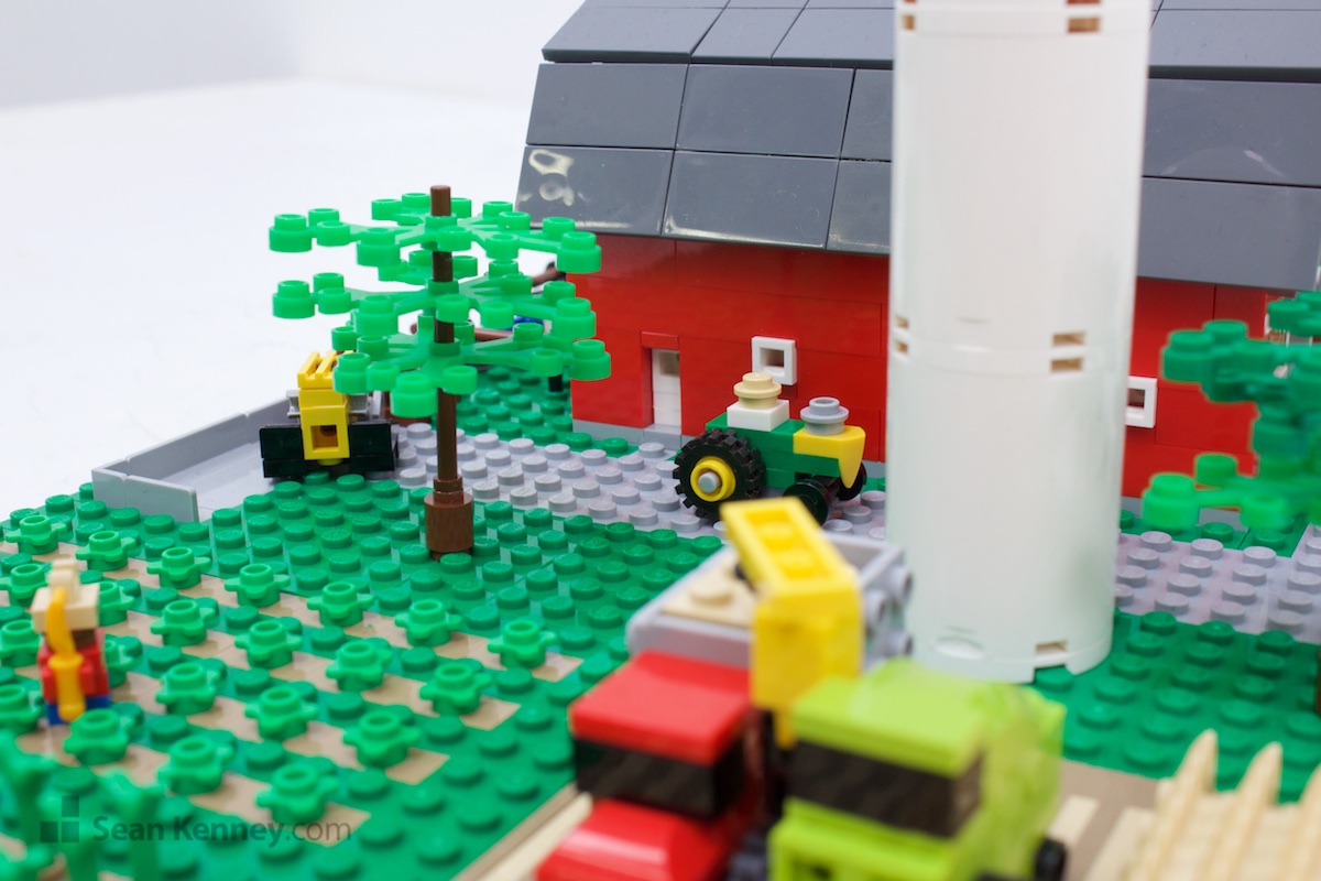 LEGOs exhibit - Farm