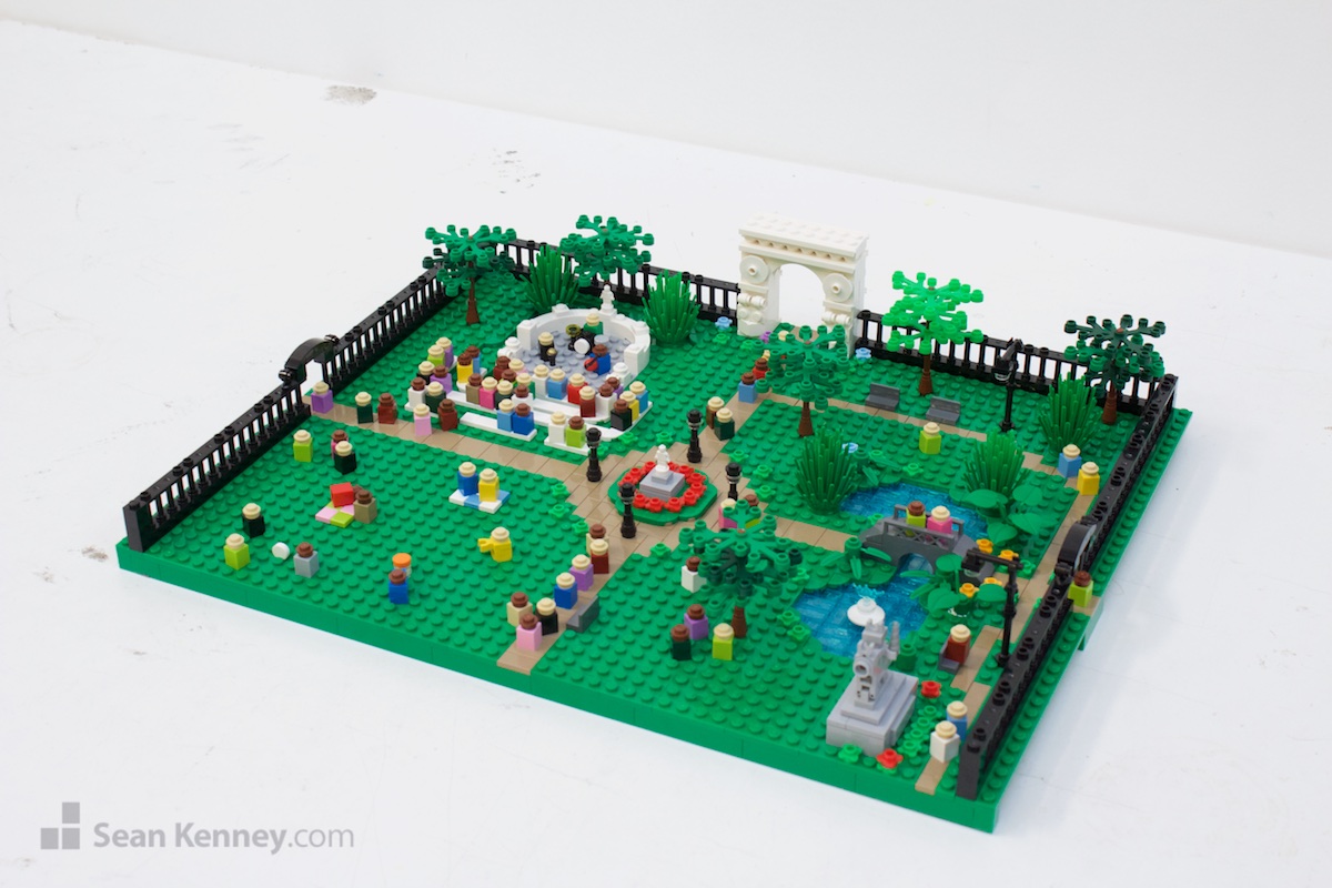 Best LEGO builder - Small city park