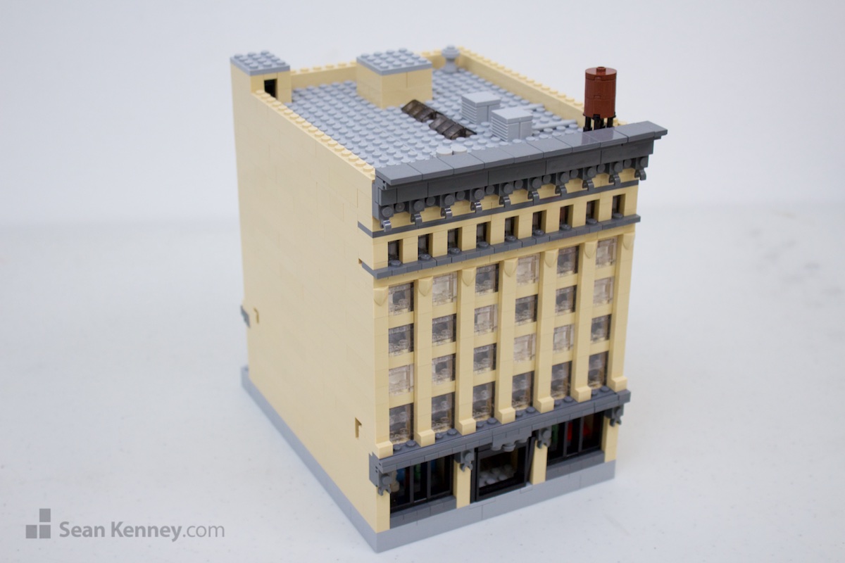 Art with LEGO bricks - Old department store