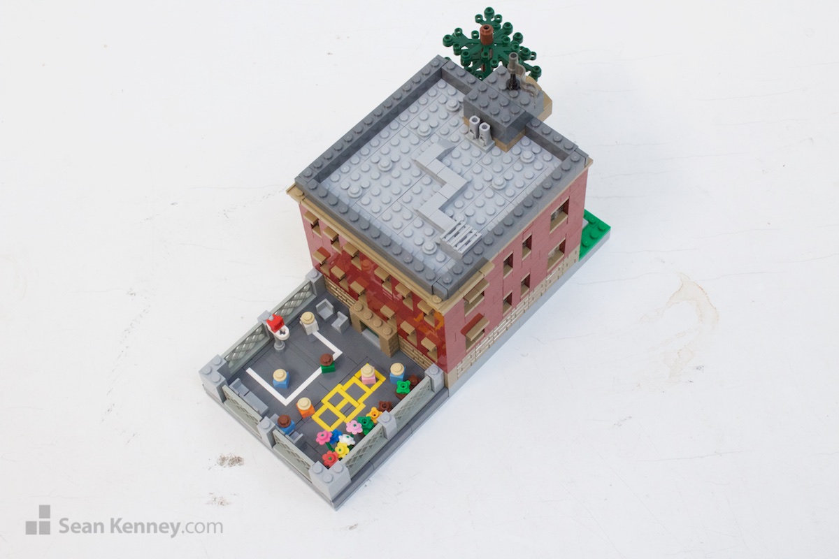 LEGO exhibit - Small Brooklyn primary school