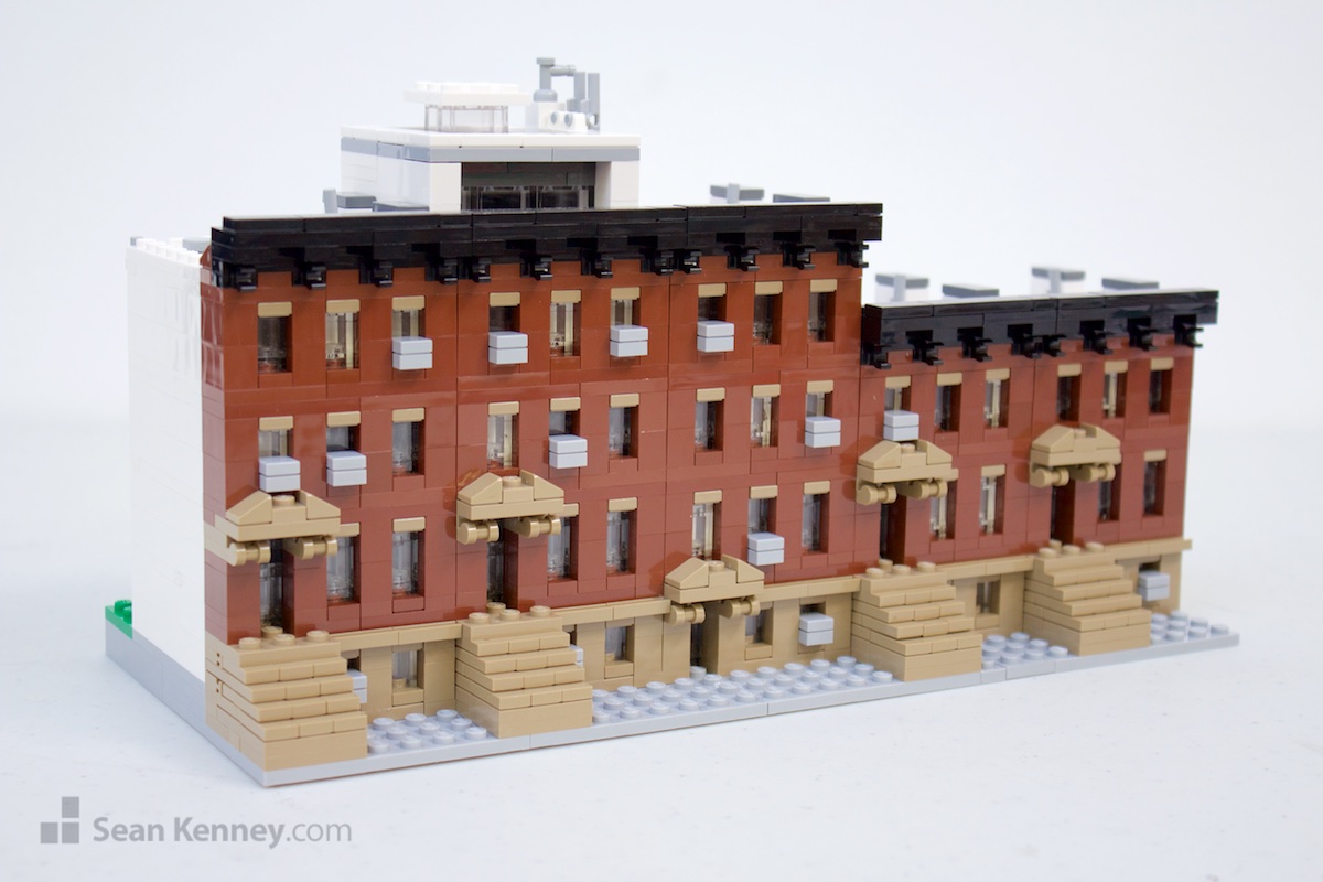 Best LEGO builder - Brooklyn brownstones