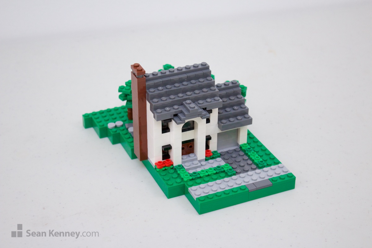 Greatest LEGO artist - Suburban single family homes