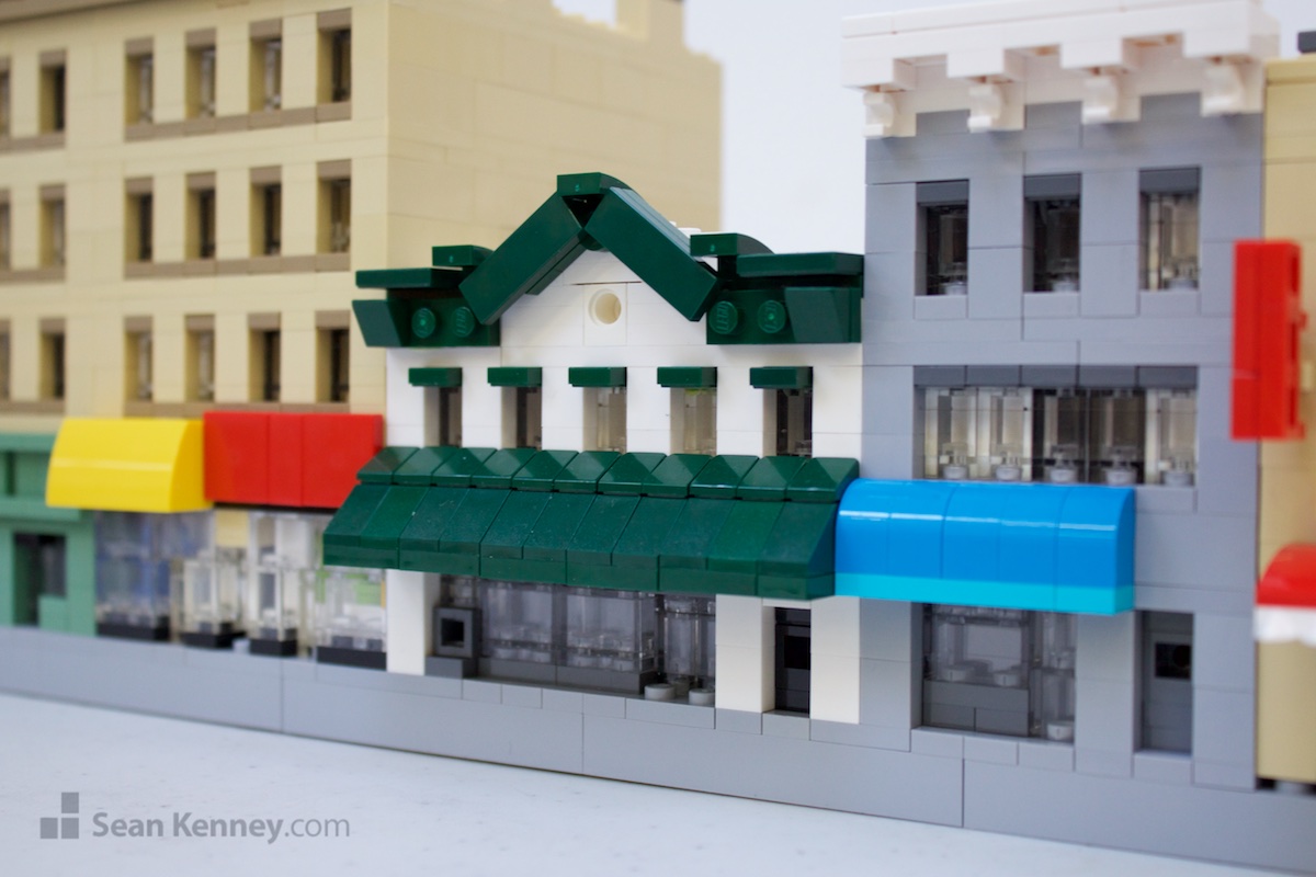 LEGOs exhibit - 5th Avenue Brooklyn city block