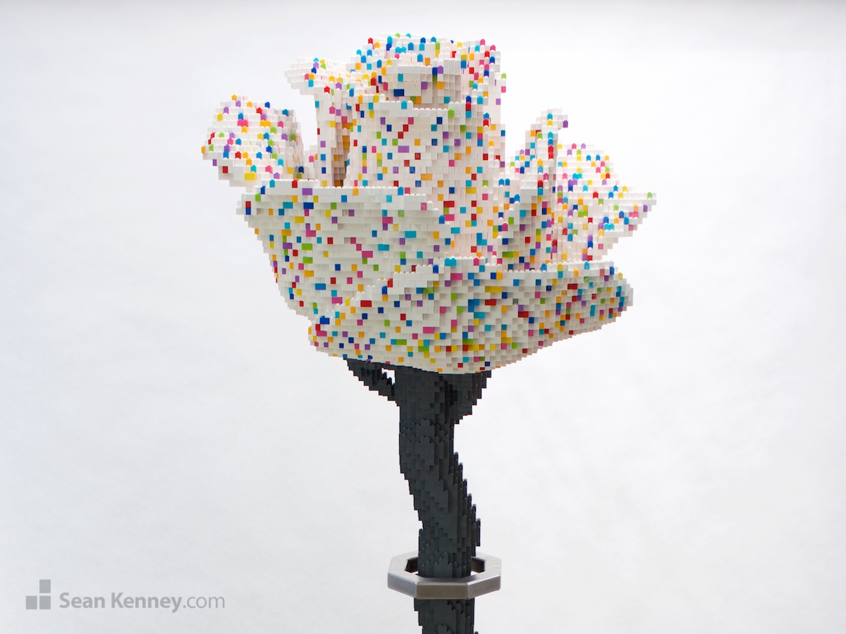LEGO artist - Confetti Rose