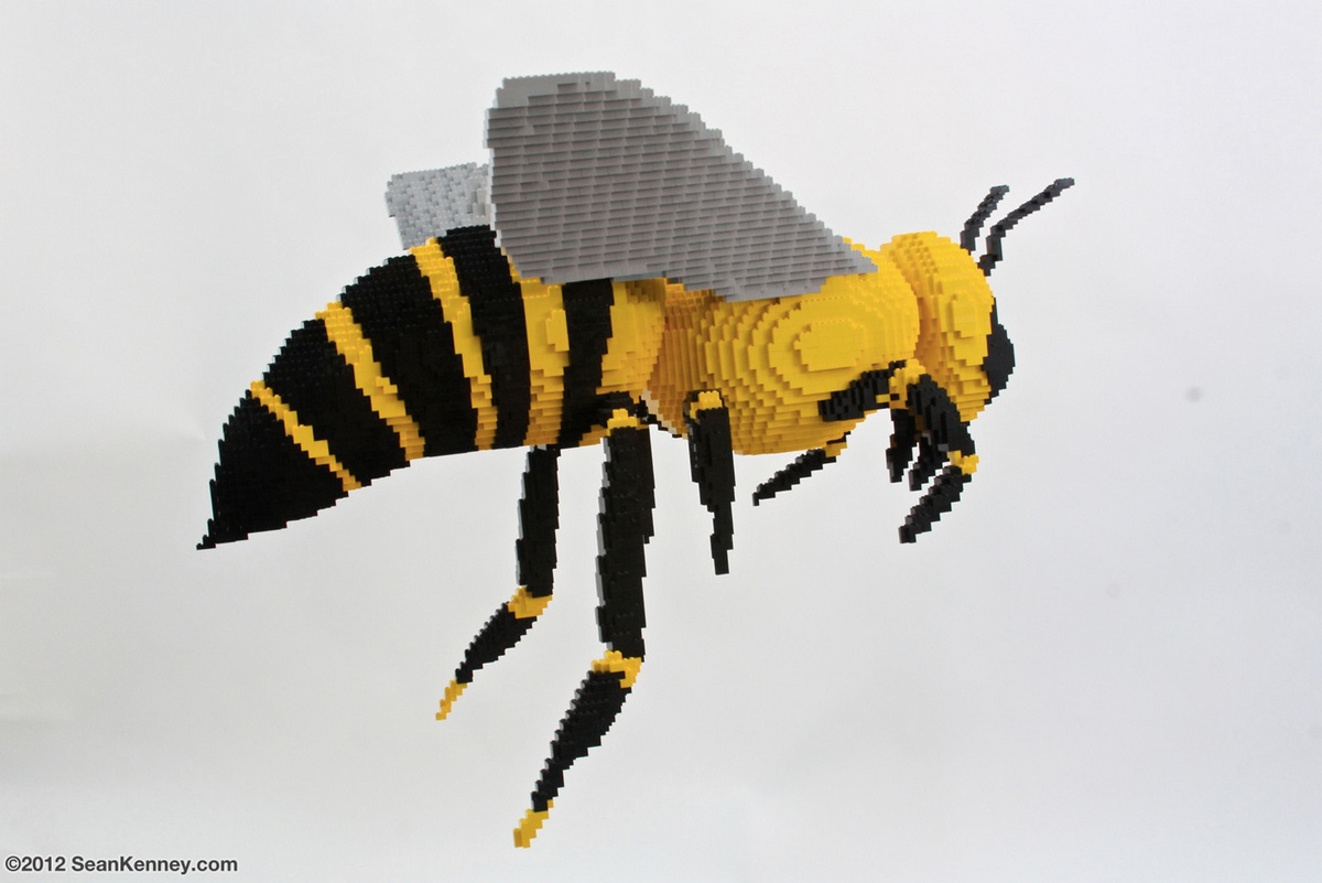 LEGO sculpture - Bee