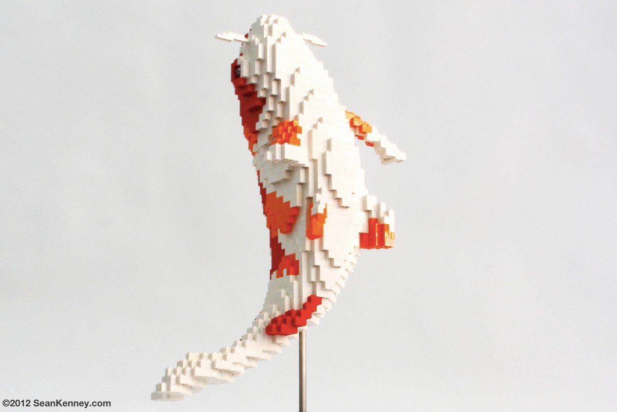 Greatest LEGO artist - Jumping Koi