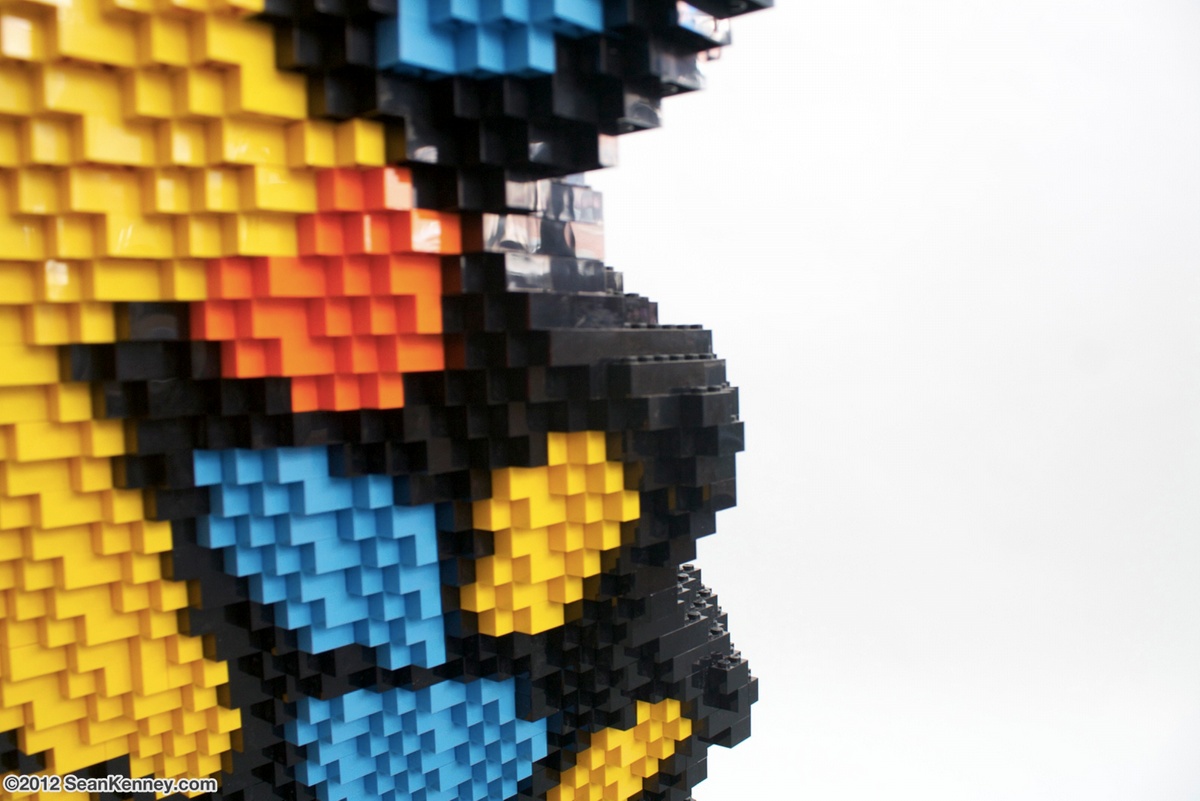 Art with LEGO bricks - Tiger swallowtail butterfly
