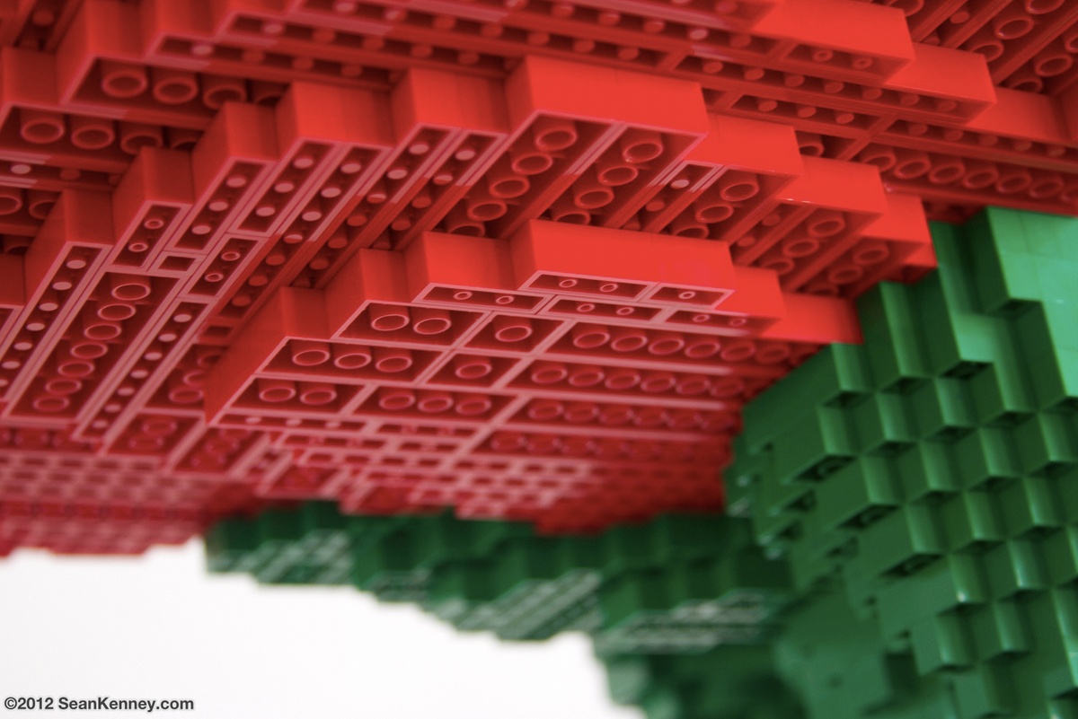 Art with LEGO bricks - Rose
