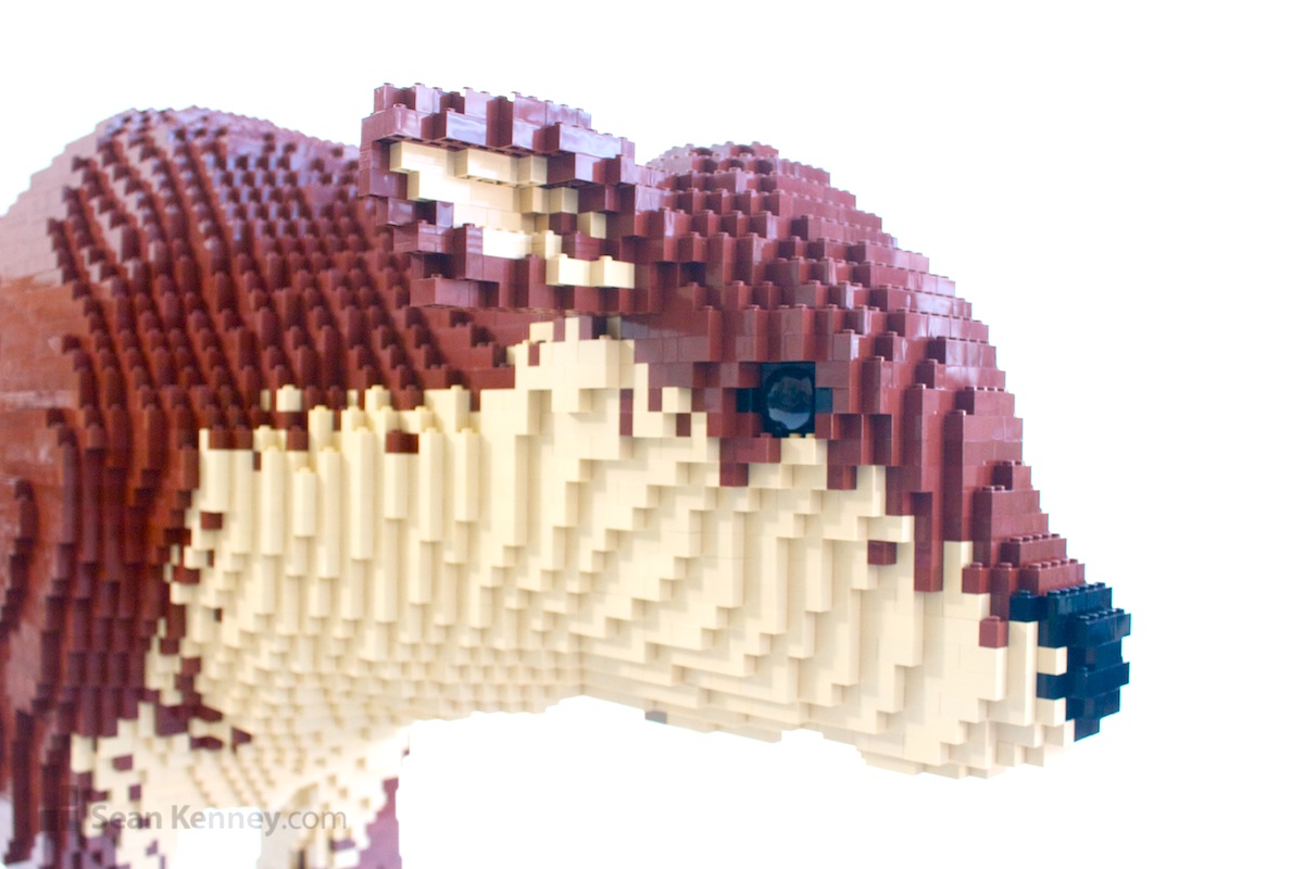 Famous LEGO builder - Mother and Baby Bison