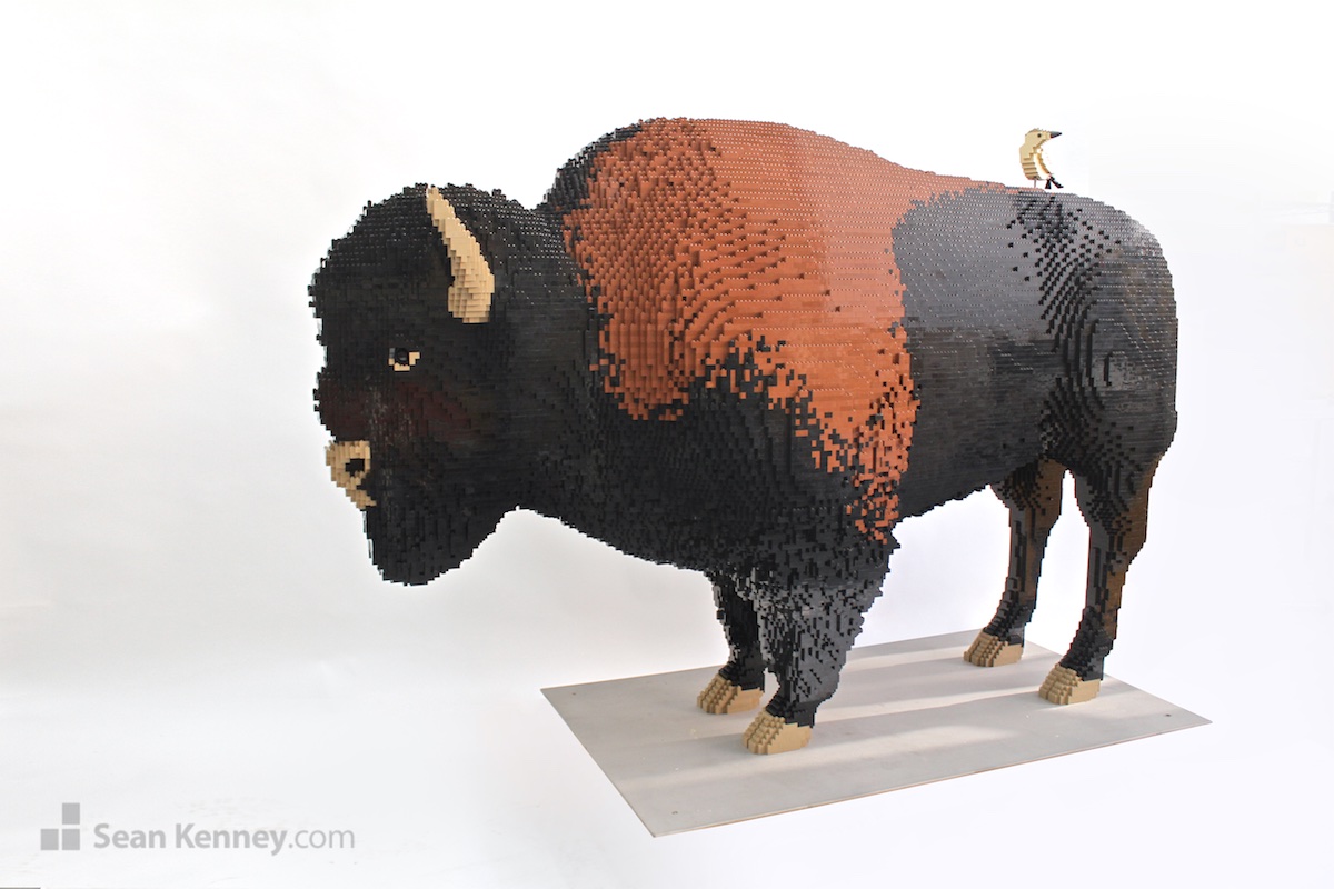 Best LEGO model - Mother and Baby Bison