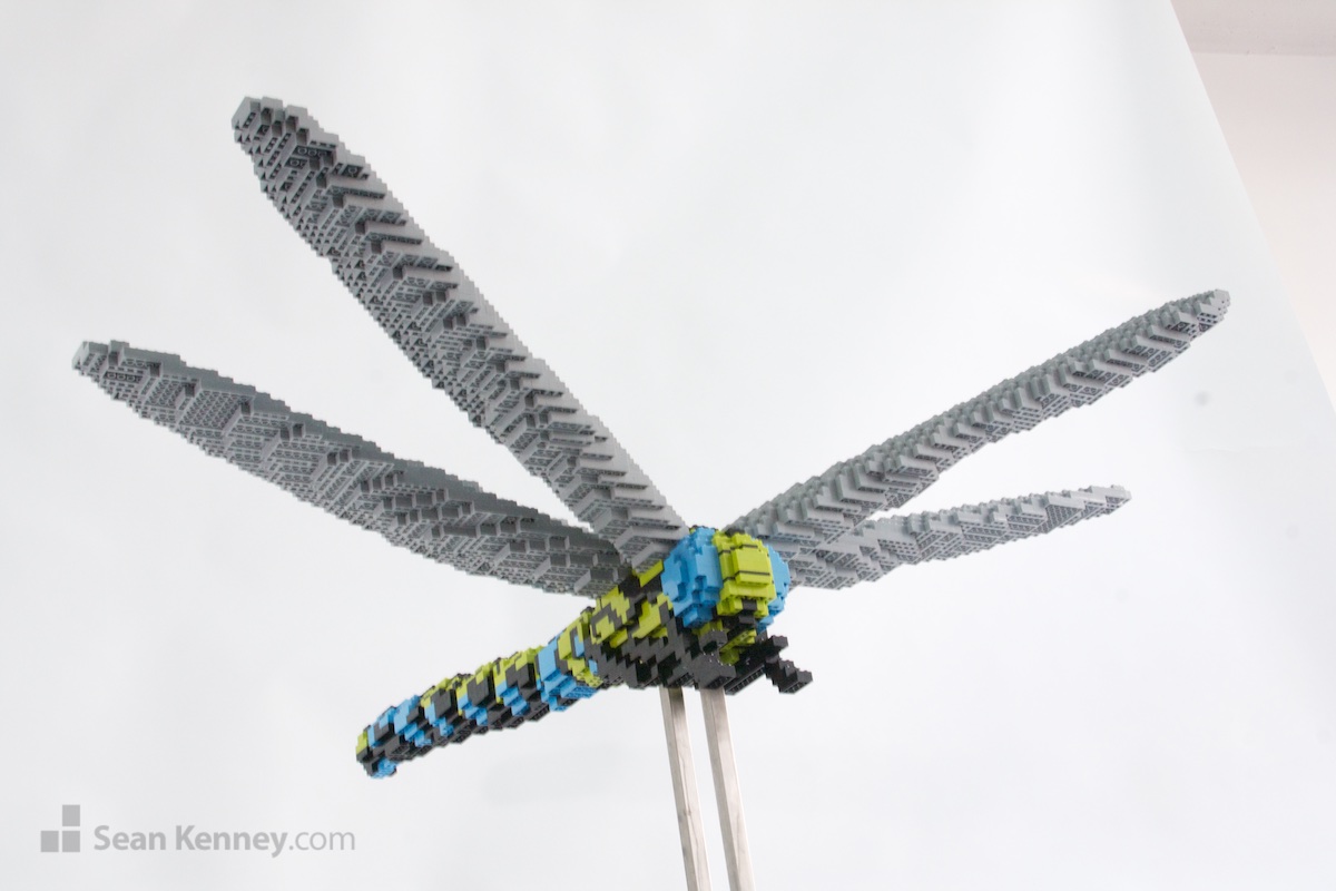 LEGO model - Dragonfly