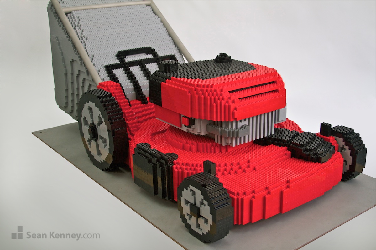 Famous LEGO builder - Lawnmower
