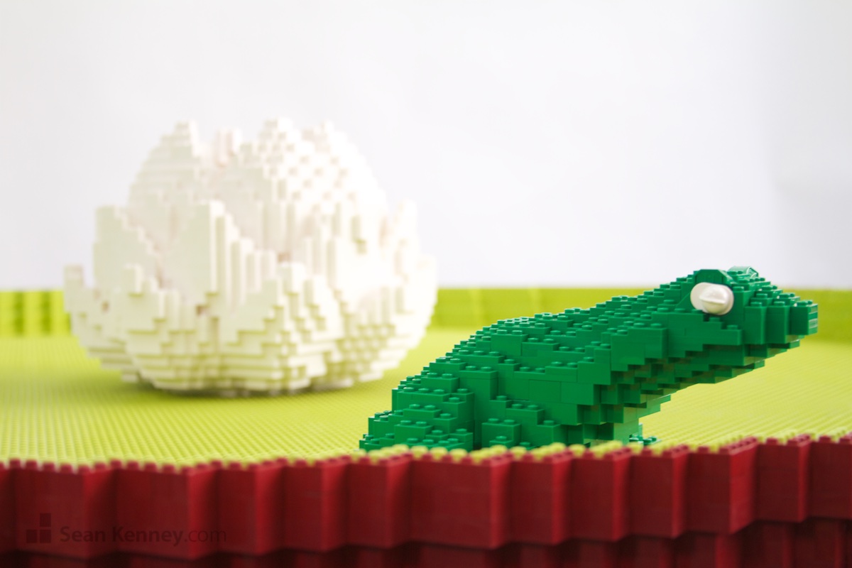 Greatest LEGO artist - Victoria water platters